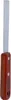 A close-up view of the handle and part of the blade of a tool. Produktbild-Vorschau