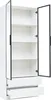 Merax gablota 80x34x200cm z 2 szufladami, wysoka gablota z Podgląd zdjęcia produktu 7