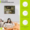 ARTland Leinwandbild Im Garten Claude Monets in Argenteuil Produktbild-Vorschau 3