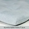 ESPRIT Sitzkissen NEEDLESTRIPE Hellblau 40 x 40 cm - 4er Produktbild-Vorschau 3