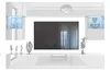BELINI Wohnwand MILANO 1 Wohnzimmer 300 cm - Weiß Produktbild-Vorschau 1