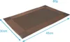 Intirilife 6x set de table en PVC marron - 45 x 30 cm - set Voir les images du produit 2