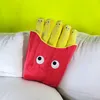 Plüsch Pommes Kissen 50cm - lustiges Kuschelspielzeug Produktbild-Vorschau 6