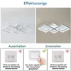 Deckenleuchten, LED, 48W Deckenlampe, 3000-6500K, 3840LM, Produktbild-Vorschau 9