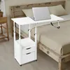 Überbett-Tisch - Rollbarer Bett-Tisch - Höhenverstellbar - Produktbild-Vorschau 3