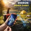 Dynox™ Akku Notfallradio mit Solar, Kurbel & Lampe - Der Produktbild-Vorschau 4