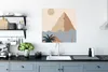 MuchoWow® Poster Pastell - Illustration - Pyramide 75x75 cm Produktbild-Vorschau 3