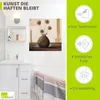 ARTland Wandbild, selbstklebend Goldene Vasen II Größe: Produktbild-Vorschau 2