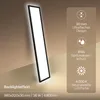 Plafonnier LED salle de bain projections d'eau plat, noir Voir les images du produit 2