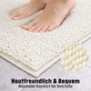 WohnDirect narożny dywanik kąpielowy PARIS Cream 100 x 100 Podgląd zdjęcia produktu 5