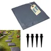 8er Set Trittplatten für Garten inkl. Erdspießen Produktbild-Vorschau 1