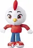 A plush toy of a cartoon chicken character. Náhled obrázku produktu