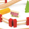 Bigjigs Rail Chemin de fer en bois avec route de campagne Voir les images du produit 2