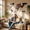 3D-Wandkunst aus Holz, Weltkarte, große Wanddekoration aus Produktbild-Vorschau 1