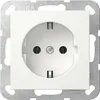 GIRA System 55, Schuko, Weiß, 220 - 250 V, 50/60 Hz, 5 - 35 Produktbild-Vorschau 1