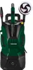 A green and black high-pressure cleaner with a brush attachment, shown against a white background. Produktbild-Vorschau
