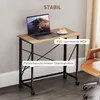 HOMCOM Schreibtisch Klappbar Kleiner 80 cm Produktbild-Vorschau 6