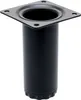 Möbelfuß schwarz Möbelbein 10 cm Sockelfuss + 1 cm Produktbild-Vorschau 1