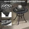 Outsunny Beistelltisch, Gartentisch, Terrassentisch mit Produktbild-Vorschau 6