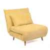 HOMLA Sofa SOLACE 1-osobowa, z funkcją spania sztruksowa Podgląd zdjęcia produktu 1