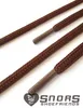 SNORS Sicherheitssenkel rund - DUNKELBRAUN - 5mm - 135cm Produktbild-Vorschau 2