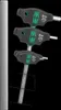 A set of three T-handle hex wrenches, stacked vertically and displayed against a black background. Produktbild-Vorschau
