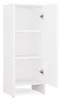 Badezimmerschrank Nina 1D Weiss Regal 3 Fächer 1 Tür Für Produktbild-Vorschau 3