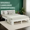 Homestyle4u Holzbett 180x200 Doppelbett mit Lattenrost Produktbild-Vorschau 6