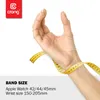 Crong Liquid - Armband für Apple Watch 44/45/46/49 mm (navy Produktbild-Vorschau 14