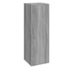 The Living Store 3-tlg. TV-Schrank-Set Grau Sonoma Produktbild-Vorschau 5