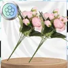 Camerazar Bouquet decorativo artificiale Peonia, rosa, 1pc Anteprima dell’immagine prodotto 5