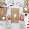 Aufkleber Weihnachten DE weiß - 96x Weihnachtsaufkleber für Produktbild-Vorschau 4