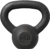 A black kettlebell is shown against a white background. Voir les images du produit