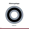 Rillenkugellager 6201 -2RS2-C3 ID 12mm AD 32mm Breite10mm Produktbild-Vorschau 3