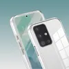 Two transparent phone cases are shown in a close-up shot against a gradient background. Produktbild-Vorschau