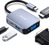 BENFEI Hubs USB C Hub 4in1 mit HDMI VGA USB 3.0 und 60W PD Produktbild-Vorschau 1