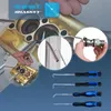 HASKYY 40 Zierleistenkeile-Set Montierhebel Plastikkeil Produktbild-Vorschau 7