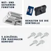 ABUS Profil-Zylinder D6XBL 30/40 mit Codekarte und 5 Produktbild-Vorschau 3