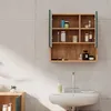 Szafka z lustrem w łazience Vicco Irma Zielony/złoty dąb 54 Podgląd zdjęcia produktu 5