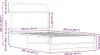 Bettgestell ohne Matratze 100x200 cm Sonoma-Eiche Produktbild-Vorschau 9