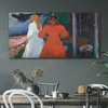 Coloray Bild aus Leinwand 120x60 Leinwand Dekoration - rot Produktbild-Vorschau 2