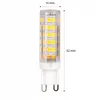 A product shot of an LED light bulb with dimensions indicated. Náhled obrázku produktu