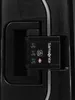 A close-up view of a Samsonite luggage lock and handle. Produktbild-Vorschau