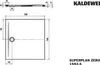 KALDEWEI Duschwanne SUPERPLAN ZERO 1592-5 150 x 150 x 3.7 Produktbild-Vorschau 7