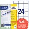 Avery 6172 Bianco Anteprima dell’immagine prodotto 4