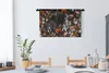 MuchoWow® Wandteppich Wandbehang Pferd - Blumen - Halfter Produktbild-Vorschau 3