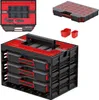 Organizer-Set 3-teilig stapelbar mit Wandmontage mit Boxen Produktbild-Vorschau 30