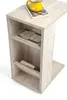 A close-up shot of a marble side table with books and a mug. Produktbild-Vorschau