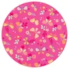 Kinder Spiel Teppich Schmetterling Pink Rund, Größe:240 cm Produktbild-Vorschau 5