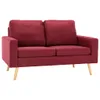 VidaXL 288710, Rot, Pinienwald, Polyester, Gummibaumholz, Produktbild-Vorschau 1